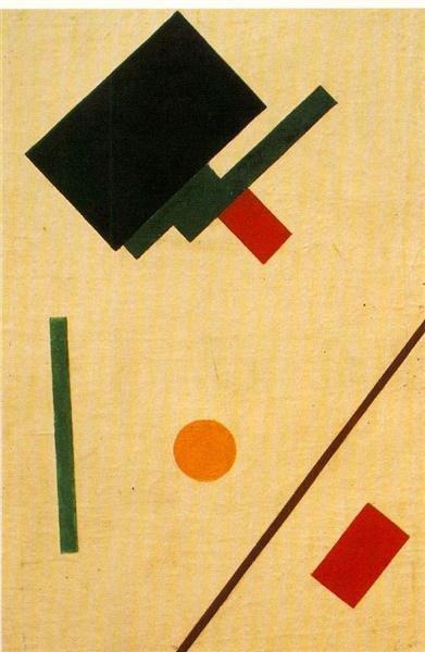 Kazimir Malevich Suprematist Composition (1915–1916) – Hand-Painted Oil Reproduction by Dafen Village Studio
