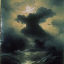 Hand painted oil painting reproduction of Chaos The Creation 1841 by Ivan Aivazovsky