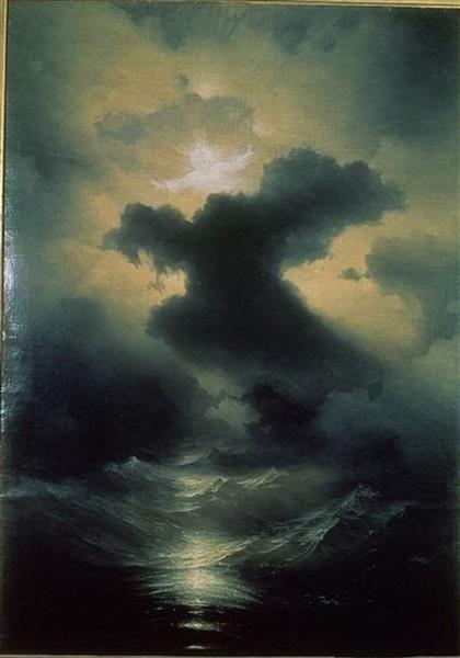 Hand-Painted “Chaos (The Creation)” (1841) Oil Painting Reproduction – Ivan Aivazovsky Fine Art | Dafen Studio