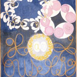 Hilma af Klint The Ten Largest 1907 hand painted monumental abstract oil painting reproduction by Dafen Village Studio