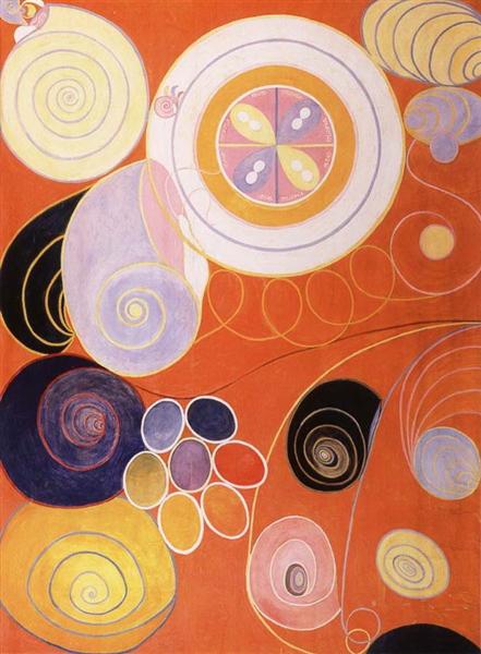 Hilma af Klint The Ten Largest, No. 4, Youth (1907) – Hand-Painted Oil Reproduction by Dafen Village Studio