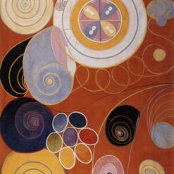 Hilma af Klint Untitled abstract hand painted oil painting reproduction by Dafen Village Studio