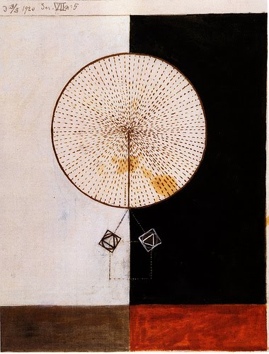 Hilma af Klint Untitled Symbolic Abstract Art – Hand-Painted Oil Reproduction by Dafen Village Studio