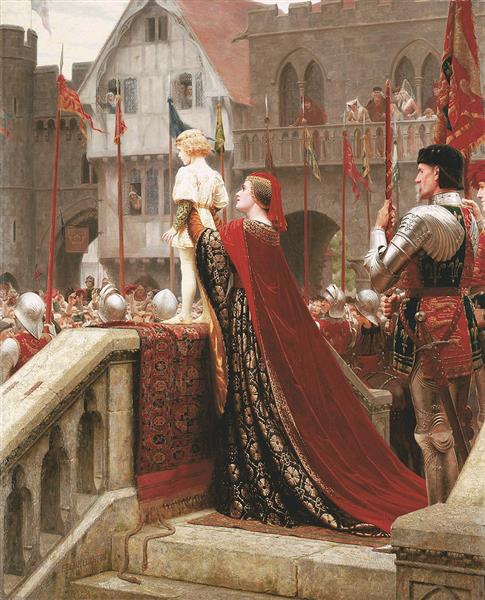 Vox Populi by Edmund Blair Leighton – Hand-Painted Oil Painting Reproduction