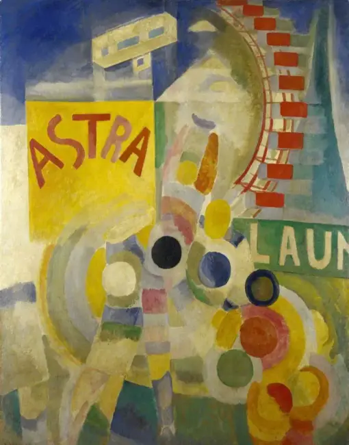 Robert Delaunay – The Cardiff Team (Equipe de Cardiff, 1922) Orphism Masterpiece – Hand-Painted Oil Reproduction by Dafen Village Studio