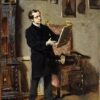 Giovanni Boldini – Portrait of an Art Lover (1865) Realism – Hand-Painted Oil Reproduction by Dafen Village Studio 1 Hand-painted oil reproduction of Portrait of an Art Lover by Giovanni Boldini, 1865 Realist portrait