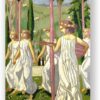 Maurice Denis: The Dancers / Eternal Summer, Wiesbaden (c.1905) Symbolist Canvas – Hand-Painted Oil Reproduction by Dafen Village Studio 2 Hand-painted oil reproduction of Maurice Denis The Dancers Eternal Summer Wiesbaden c.1905 Symbolist painting by Dafen Village Studio.