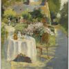 Robert Delaunay – In the Garden (c.1904) Early Impressionist Masterpiece – Hand-Painted Oil Reproduction by Dafen Village Studio 2 Hand-painted oil reproduction of Robert Delaunay In the Garden c.1904 Impressionist artwork by Dafen Village Studio