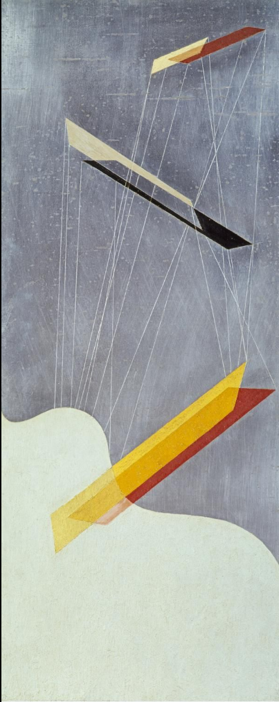 László Moholy-Nagy – Sil I (1933) Constructivism Canvas Art – Hand-Painted Oil Reproduction by Dafen Village Studio