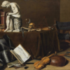 Pieter Claesz - Vanitas Still Life With The Spinario (1628) Baroque – Hand-Painted Oil Reproduction by Dafen Village Studio 2 Hand-painted oil reproduction of Pieter Claesz Vanitas Still Life With The Spinario 1628 Rijksmuseum by Dafen Village Studio
