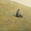 Front facing hand-painted oil reproduction of Ai Xuan Sudden Departure on canvas