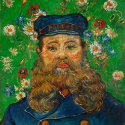 Portrait of the Postman Joseph Roulin by Vincent van Gogh – Museum-Quality Hand-Painted Oil Painting Reproduction