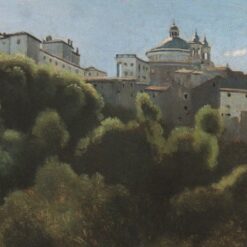Hand-painted oil painting reproduction of Italian with Mug 1826-1828 by Camille Corot