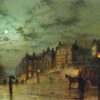 Hand-painted oil reproduction of John Atkinson Grimshaw Hampstead Hill Looking Down Heath Street 1881 by Dafen Village Studio