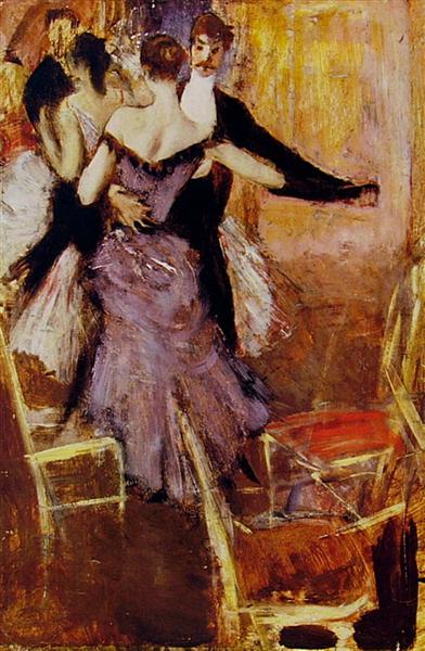 Giovanni Boldini – Ballerina in Mauve (1887) Impressionism – Hand-Painted Oil Reproduction by Dafen Village Studio