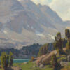 Edgar Payne - Bishop Pass Country Impressionist Oil Painting Reproduction by Dafen Village Studio 2 Hand-painted oil painting reproduction of Edgar Payne's Bishop Pass Country by Dafen Village Studio