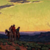 Edgar Payne - Burning the Hogan Hand-Painted Oil Painting Reproduction by Dafen Studio 1 Hand-painted oil reproduction of Edgar Payne Burning the Hogan by Dafen Studio