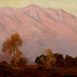 Reproducción al óleo pintada a mano de la obra «California Foothills», de Edgar Alwin Payne, realizada por Dafen Studio