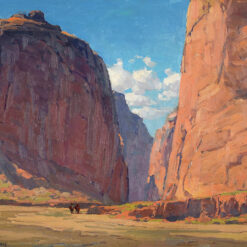 Hand-painted oil painting reproduction of Edgar Payne's Canyon Portal by Dafen Village Studio