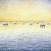 Paul Signac Setting Sun. Sardine Fishing. Adagio (1891) Pointillism – Hand-Painted Oil Reproduction by Dafen Village Studio 1 Hand-painted Pointillist oil reproduction of Paul Signac's Setting Sun. Sardine Fishing. Adagio by Dafen Village Studio