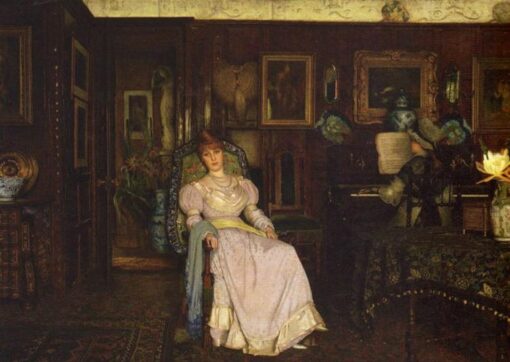 John Atkinson Grimshaw – Dulce Domum (1885) Hand-Painted Oil Reproduction by Dafen Village Studio