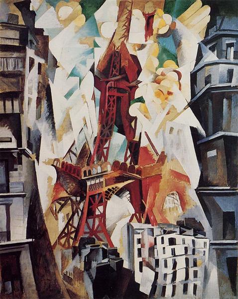 Robert Delaunay – Eiffel Tower (1909–1914) Orphism Masterpiece – Hand-Painted Oil Reproduction by Dafen Village Studio