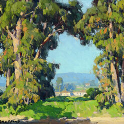 Hand-painted oil reproduction of Edgar Payne Eucalyptus by Dafen Studio