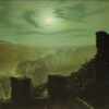 John Atkinson Grimshaw – Full Moon behind Cirrus Cloud from the Roundhay Park Castle Battlements (1872) Hand-Painted Oil Reproduction by Dafen Village Studio 1 Hand-painted oil reproduction of John Atkinson Grimshaw Full Moon behind Cirrus Cloud from Roundhay Park Castle Battlements 1872 by Dafen Village Studio