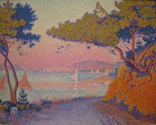 Paul Signac / Golfe Juan (1896) Neo-Impressionism – Hand-Painted Oil Reproduction by Dafen Village Studio