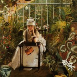 Hand-painted oil reproduction of John Atkinson Grimshaw Il Penseroso 1875 portrait by Dafen Village Studio
