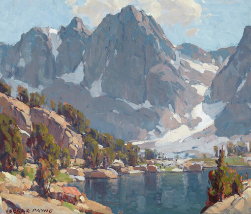 Edgar Payne – Kearsarge Peaks, High Sierras Impressionist Oil Painting Reproduction by Dafen Village Studio