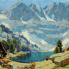 Edgar Alwin Payne - La Marque Lake High Sierra Hand-Painted Oil Painting Reproduction by Dafen Studio 1 Hand-painted oil reproduction of Edgar Alwin Payne La Marque Lake High Sierra by Dafen Studio