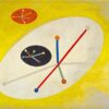 László Moholy-Nagy - Leuk 5 (1946) Abstract Canvas Art – Hand-Painted Oil Reproduction by Dafen Village Studio 1 Hand-painted oil reproduction of Laszlo Moholy-Nagy's 1946 abstract painting Leuk 5 by Dafen Studio