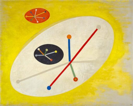 László Moholy-Nagy – Leuk 5 (1946) Abstract Canvas Art – Hand-Painted Oil Reproduction by Dafen Village Studio