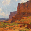 Edgar Payne - Monument Valley, Riverbed Impressionist Oil Painting Reproduction by Dafen Village Studio 2 Hand-painted oil painting reproduction of Edgar Payne's Monument Valley, Riverbed by Dafen Village Studio