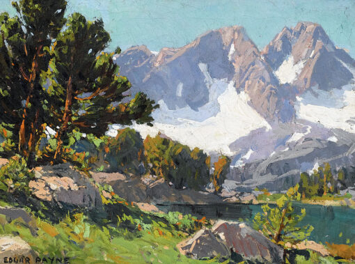 Edgar Payne – Near Summit Lake Hand-Painted Oil Painting Reproduction by Dafen Studio