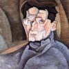 Juan Gris - Portrait of Maurice Raynal (1911) Analytical Cubism – Hand-Painted Oil Reproduction by Dafen Village Studio 1 Hand-painted oil reproduction of Portrait of Maurice Raynal by Juan Gris 1911 Analytical Cubism portrait