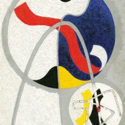 Hand-painted oil reproduction of Laszlo Moholy-Nagy's 1946 Constructivist work Project for the sculpture Bennett by Dafen Studio