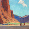 Edgar Alwin Payne - Riders in Canyon de Chelly Impressionist Oil Painting Reproduction by Dafen Village Studio 2 Hand-painted oil painting reproduction of Edgar Alwin Payne's Riders in Canyon de Chelly by Dafen Village Studio