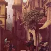 Carl Spitzweg: He Comes (c.1870) Biedermeier Genre Art – Hand-Painted Oil Reproduction by Dafen Village Studio 2 Hand-painted oil painting reproduction of He Comes by Carl Spitzweg by Dafen Village Studio