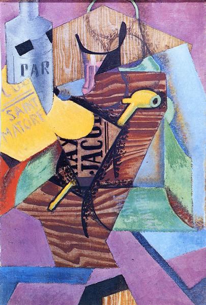 Juan Gris – Saint Matorel (1913) Synthetic Cubism – Hand-Painted Oil Reproduction by Dafen Village Studio