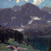 Edgar Alwin Payne - Summit Lake High Sierras Hand-Painted Oil Painting Reproduction by Dafen Studio 2 Hand-painted oil reproduction of Edgar Alwin Payne Summit Lake High Sierras by Dafen Studio
