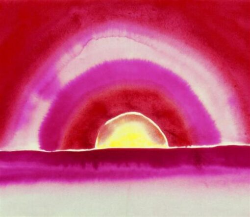 Sunrise (1916) by Georgia O’Keeffe Hand-Painted Oil Painting Reproduction | Dafen Studio