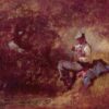 Carl Spitzweg: The Fisherman (c.1850) Biedermeier Genre Art – Hand-Painted Oil Reproduction by Dafen Village Studio 1 Hand-painted oil painting reproduction of The Fisherman by Carl Spitzweg by Dafen Village Studio