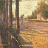 Paul Signac The Railway at Bois Colombes (1886) Pointillism – Hand-Painted Oil Reproduction by Dafen Village Studio 2 Hand-painted Pointillist oil reproduction of Paul Signac's The Railway at Bois Colombes by Dafen Village Studio