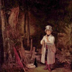 Hand-painted oil painting reproduction of The Sunday Hunting by Carl Spitzweg by Dafen Village Studio