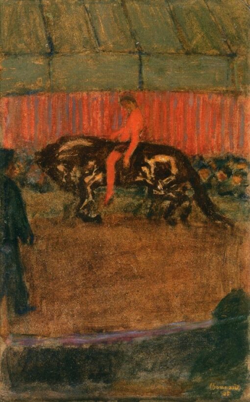 On the Track by Pierre Bonnard – Hand-Painted Oil Painting Reproduction