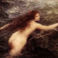 Hand-painted oil reproduction of Undine c1896 by Henri Fantin-Latour created by Dafen Village Studio