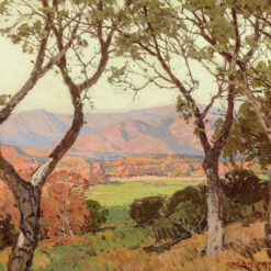Hand-painted oil painting reproduction of Edgar Payne's Vista Through the Sycamores, Ojai Valley by Dafen Village Studio