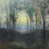 John Atkinson Grimshaw – Wooded Valley, Probably Bolton Woods (Lovers in a Woodland Clearing) Hand-Painted Oil Reproduction by Dafen Village Studio 2 Hand-painted oil reproduction of John Atkinson Grimshaw Wooded Valley Probably Bolton Woods lovers in woodland clearing by Dafen Village Studio